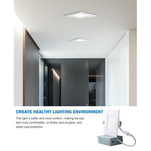 Nhà văn phòng chiếu sáng trong nhà Dimmable 9W 12W 18W 24W vuông lõm dẫn Trần Bảng điều khiển ánh sáng - Product Image 2