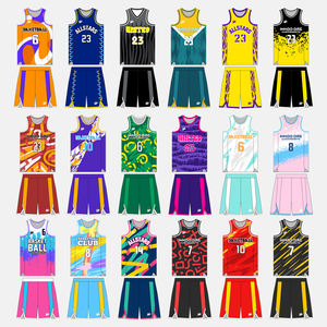 Unisex Custom Basketbal Jersey Set Snel Droog Ademend Plus Size Polyester Sportkleding Bedrukte Sublimatietechnieken Logo Xs - Product Image 4