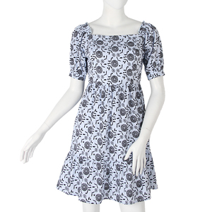 Yindian OEM impresión floral vestido bonito y elegante Oficina casuales de las mujeres vestidos de verano - Product Image 1