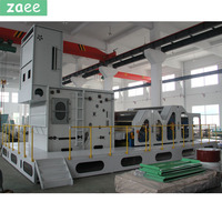 ZAEE Machine à carder complètement automatique en fibre de polyester non tissée haute capacité PLC a contrôlé l'origine de Jiangsu