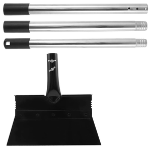 Pelle <span class=keywords><strong>de</strong></span> nettoyage multifonctionnelle robuste - Manche télescopique <span class=keywords><strong>de</strong></span> 137 cm - Grattoir à neige et à glace pour allée et <span class=keywords><strong>jardin</strong></span> - Product Image 3