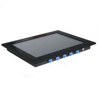 Panel de pantalla táctil capacitivo OEM, impermeable, 1000nits, lectura con luz solar