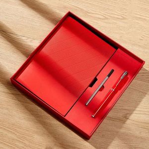 Promoción: Set de Regalo de Cuaderno Personalizado de Alta Calidad, Cuaderno y Bolígrafo en Caja de Regalo de Cuero PU de Lujo - Product Image 5