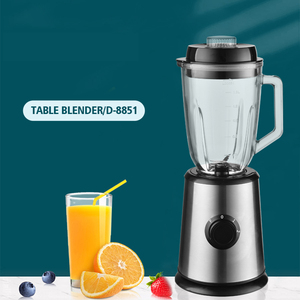 <span class=keywords><strong>Licuadora</strong></span> de Mesa Eléctrica Portátil Manual, <span class=keywords><strong>Mini</strong></span> <span class=keywords><strong>Licuadora</strong></span> con Botón de Presión, <span class=keywords><strong>Vaso</strong></span> de Vidrio/Plástico, Fácil de Usar para Hoteles - Product Image 4