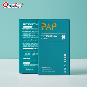 7 Pairs / Box Teeth Whitening Strips Professional Advanced 2 Weeks Supply 14 Pcs White Residue Free Teeth Strips Pap Whitening