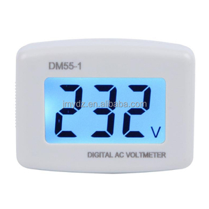 DM55-1 AC cắm loại Meter 110V-220V kỹ thuật số AC LCD hiển thị kỹ thuật số vôn kế DM55-1 - Product Image 3