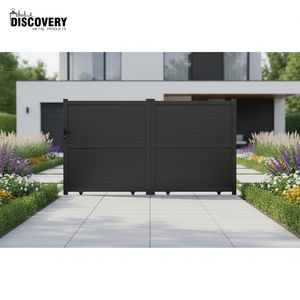 Porte coulissante en aluminium minimaliste moderne pour entrée extérieure résidentielle - Product Image 5