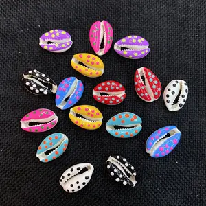 Cheap Colorful Mother Of Pearl Dyed Loose Shell Bead Charm For DIY Jewelry Making Accesory