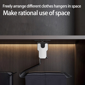 ราวแขวนกางเกงแบบยืดหดได้ใน<span class=keywords><strong>ตู้</strong></span><span class=keywords><strong>เสื้อผ้า</strong></span> ราวแขวนเสื้อผ้าแบบติดตั้งด้านข้างในตู้ - Product Image 3