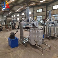 Hydraulische zware koude persmachine voor ananas, honing, kokosnoot, granaatappel en ander fruit (50L~500L) voor commercieel gebruik
