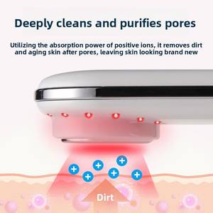 Máy làm sáng da mặt, chăm sóc da mặt, làm mát bằng ABS, chườm nóng rung, sạc USB, nâng cơ mặt, chống lão hóa - Product Image 5