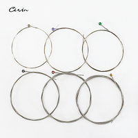 Factory Price High Quality CIVIN AE100 Custom Size 09/42 Nickel Alloy Wound Colorful End Steel Strings Silver Ball End Guitar