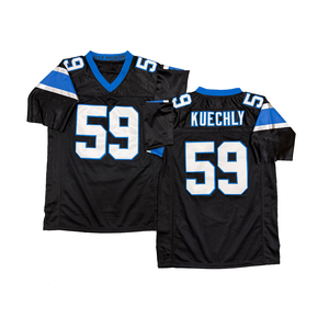 Maillot de rugby vintage pour homme, style cousu, Cam Newton, Sam Mills, Luke Kuechly, Steve Smith Sr., <span class=keywords><strong>Julius</strong></span> Peppers, Kevin Greene, tailles S à 3XL - Product Image 4
