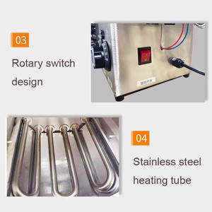 เครื่องคั่วเกาลัด1500W เครื่องทอดเกาลัดอาหารเกาลัดทอดน้ำตาลแนวตั้ง - Product Image 4