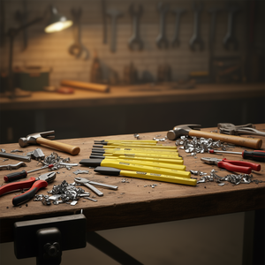 Stanley 12-Piece <b>Nail</b> And Pin <b>Punch</b> <b>Set</b> With Various Sizes For Precision Metalworking And Repair Tasks - Product Image 3