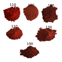 Ventes directes d'usine de matériaux de construction de Pigment d'oxyde de fer de Terrazzo Poudre de ciment de couleur rouge spéciale