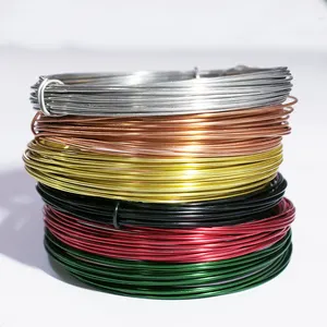 Hot Selling Colored Wire Pvc Coated 3.2mm Pvc Coated Iron Wire Binding Wire
