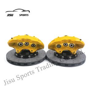 <span class=keywords><strong>6</strong></span> Pistons Étriers De Frein <span class=keywords><strong>V6</strong></span> Kit De Disque Carbone Céramique 355mm 380mm pour Cadillac ATS-V Chevy <span class=keywords><strong>Camaro</strong></span> SS 1LE BLS SRX 2010-2018 - Product Image 3