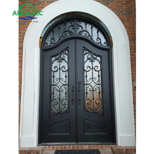 Portes de sécurité modernes en <span class=keywords><strong>fer</strong></span> <span class=keywords><strong>forgé</strong></span> de haute qualité, <span class=keywords><strong>porte</strong></span> <span class=keywords><strong>d</strong></span>'<span class=keywords><strong>entrée</strong></span>, portail de sécurité, double <span class=keywords><strong>entrée</strong></span> extérieure, <span class=keywords><strong>porte</strong></span> <span class=keywords><strong>d</strong></span>'<span class=keywords><strong>entrée</strong></span> - Product Image 5