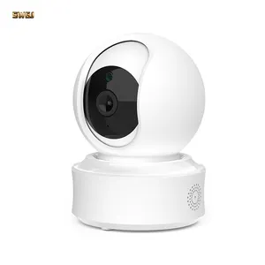 Telecamera SWGJ rotazione panoramica a 360 gradi monitoraggio automatico wireless1080P telecamera cc per visione notturna HD