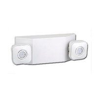 Lumière LED double tête, lampe d'urgence j2 drôle