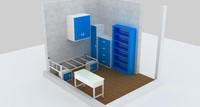 Pas cher Prix Détachable 2 porte vêtements En Acier Chambre Armoire Design