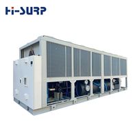 Refroidisseur d'eau à double compresseur à vis, haute efficacité, refroidi par air, pour eau à basse température (eau réfrigérée 0°) ℃ )