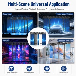 Intelligent Automatic LED Screen Opening Closing System Smooth Running Concert Stage LED Screen Mover - Product Image 3