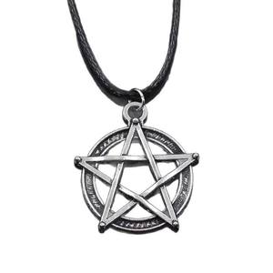 Collar de Cadena Chapado en Oro de <span class=keywords><strong>Fullmetal</strong></span> <span class=keywords><strong>Alchemist</strong></span>, Colgante de Círculo de Homunculus, Regalo para Hombres y Mujeres, Joyería de Anime, Accesorios, Collar - Product Image 2