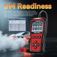 Escáner de Automóviles Konnwei de Fábrica, Herramienta de Diagnóstico OBD2 Konnwei KW340, Escáner OBD2 para Automóviles con VIN, Un Clic y en Ruso