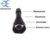 Logo gravure Super longue portée de lumière 500 mètres Laser IR 940nm / 850nm lampe de poche LED infrarouge illuminateur pour la chasse