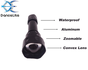 Logo khắc siêu dài phạm vi ánh sáng 500 mét Laser IR 940nm / 850nm hồng ngoại LED Đèn pin chiếu sáng cho săn bắn - Product Image 5