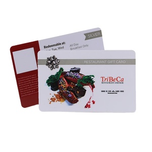 Werbe geschenk karte aus Kunststoff - Product Image 1