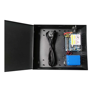 Boîtier d'alimentation pour panneau de système de contrôle d'accès de serrure de porte intelligente, personnalisé, vente en gros d'usine, Cardweb CR3396-KB - Product Image 1