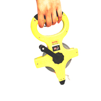BTE Portable Bobine Ouverte Rétractable En Acier Ruban À Mesurer cm Pouce Métrique Échelle Bois Outils De Mesure Bobine Ouverte Portable Compteur Règle