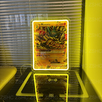 Venta al por mayor de iluminación elegante de neón personalizada puede colgar en la pared acrílico Led Anime señal de luz de neón para la decoración de negocios en casa