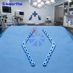 Placca di Bloccaggio per Artrodesi Tarsale Veterinaria ALPS (Lega di Titanio), Placca Ossea per Fissaggio Articolazione Caviglia Canina, Riparazione Fratture Animali Domestici - Product Image 4