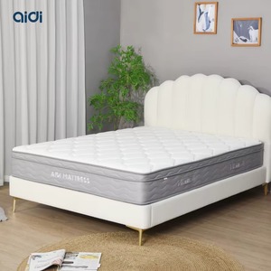 Colchón Híbrido Súper Suave AIDI para Cama Doble, Enrollable en Caja, con Muelles Ensacados Inteligentes y Espuma de Alta Densidad para Dormitorio o Uso Hospitalario - Product Image 1