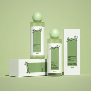 Leere sphärische Kappe Pet <span class=keywords><strong>Plastic</strong></span> Cosmetic Shampoo Lotion Flaschen 250ml Großhandel Herstellung - Product Image 6