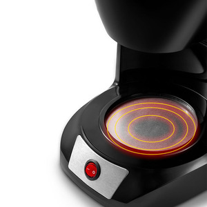 Mini cafetière électrique à filtre 1,2-1,8 L avec pot en verre, 11-15 tasses, utilisation facile pour la maison et le bureau - Product Image 3