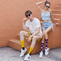 Nouveauté squelette chauves-souris unisexe adulte citrouille Alien ET Jacquard femmes hommes d'équipage coton chaussettes d'halloween