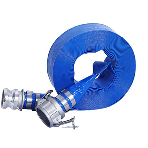 Ad alta pressione 3/4/6/8 pollici <span class=keywords><strong>tubo</strong></span> piatto per irrigazione in PVC <span class=keywords><strong>flessibile</strong></span> resistente per <span class=keywords><strong>acqua</strong></span> agricola 8 Bar taglio personalizzabile - Product Image 2