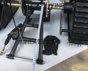 Poignée de <span class=keywords><strong>frein</strong></span> pour karting, kart, UTV, buggy, <span class=keywords><strong>quad</strong></span>, 71 cm, bande de chenille, essieu arrière, ATV, pistes de neige et de sable avec fourches à bras oscillant - Product Image 3