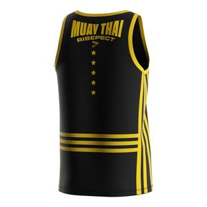 Conjunto de Uniforme de Muay Thai Personalizado y Transpirable para Gimnasio, Chaleco y Pantalones Cortos de Boxeo, Veste Deportiva Personalizada - Product Image 4