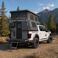 Camper amovible pour pick-up, avec cuisine, salle de bain et douche, 4x4 tout-terrain, pour camping-car, caravane