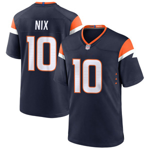 Jersey Denver Pria Wanita 2025, Kaos American Football Custom, Bordir Jahit, Seragam Remaja, Pakaian Olahraga dengan Logo - Product Image 3
