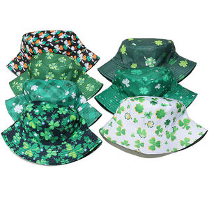 Logo personnalisé Vente en gros Cadeau de la Saint-Patrick Casquette irlandaise Souvenir Chapeau seau irlandais - Product Image 1
