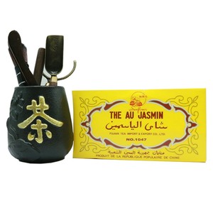FC41 1047 Jasmin tee Hohe Qualität 227g 100% natürlicher grüner Tee Lose Tee blatt China <span class=keywords><strong>Cha</strong></span> Hot Sale Verhandelbarer Fabrik preis Fujian - Product Image 4