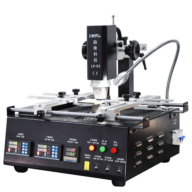 LV-03 4300W Infrared BGA Rework Station Mobile Phone Repairing Machine and the Icloud Removal Tool