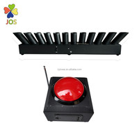 Système de tir sans fil à 12 canaux pour fontaines froides en forme d'éventail, avec télécommande, pour mariages et événements sur podium